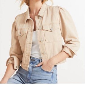 Size Medium 🔥TAN DENIM JACKET🔥 BLANKNYC